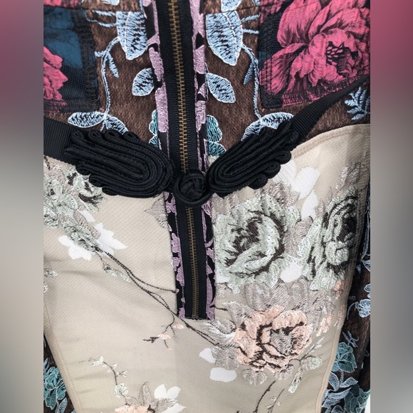 Byron Lars Beguile Brocade Sheath Dress Size 0 - Picture 3 of 10